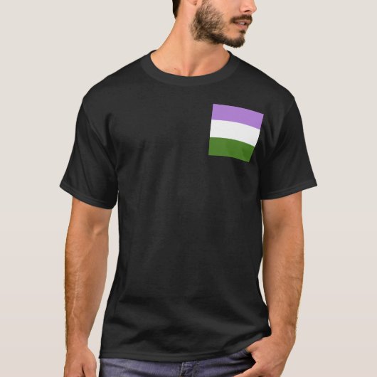 Genderqueer Pride T-Shirt (Vorderseite)