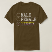 Genderqueer Pronouns-LGBTQ Enby Pride P T-Shirt (Design vorne)