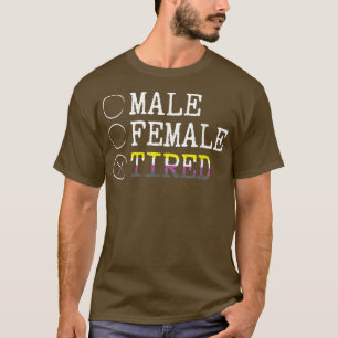 Genderqueer Pronouns-LGBTQ Enby Pride P T-Shirt