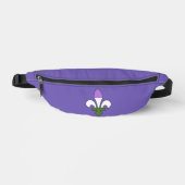 Genderqueer Stolz Fleur-de-lis Bauchtasche (Vorderseite)