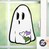 Genderqueer-Stolz-Geist Fensteraufkleber (Zuhause)