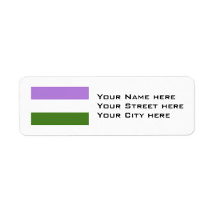 Genderqueer-Stolzflagge