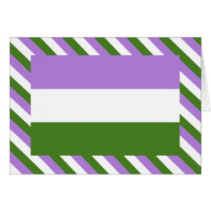 Genderqueer-Stolzflagge