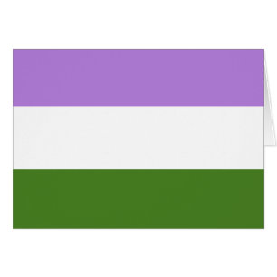 Genderqueer-Stolzflagge