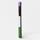 Genderqueer-Stolzflagge Case-Mate iPhone Hülle (Hinten/Links)