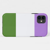 Genderqueer-Stolzflagge Case-Mate iPhone Hülle (Rückseite (Horizontal))