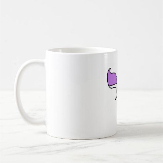 Genderqueer-Stolzflagge Chai  Kaffeetasse (Links)