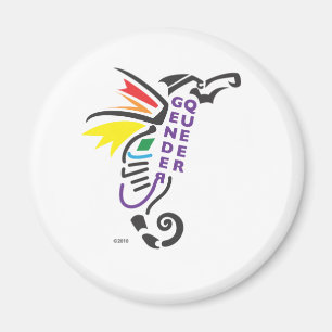 Genderqueer Symbol-Magnet Magnet