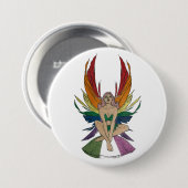 Genderqueere Fee Button (Vorne & Hinten)