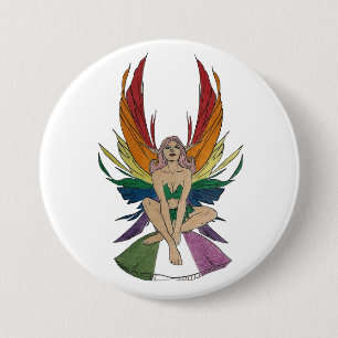 Genderqueere Fee Button