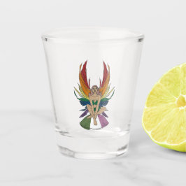 Genderqueere Fee Schnapsglas