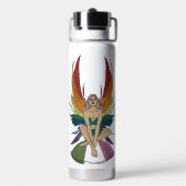 Genderqueere Fee Trinkflasche (Hinten)