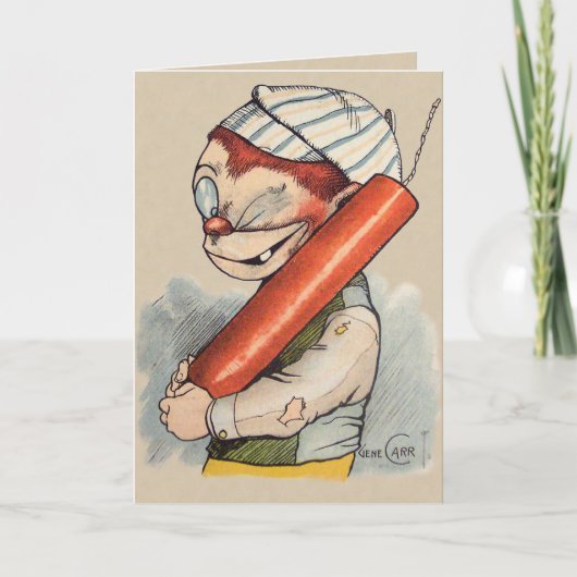 Gene Carr 4. Juli Illustration Karte (Vorderseite)