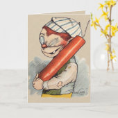 Gene Carr 4. Juli Illustration Karte (Gelbe Blume)