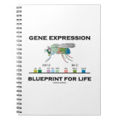 Gene Expression Blueprint for Life Homeobox Genes Notizblock (Vorderseite)