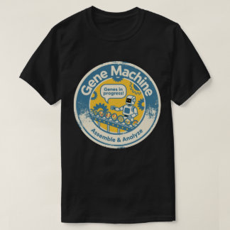 Gene-Machine-Assembling der künftigen Bioinformati T-Shirt
