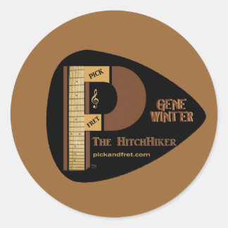 GENE-MARK-Stickers-1 1/2" Runder Aufkleber