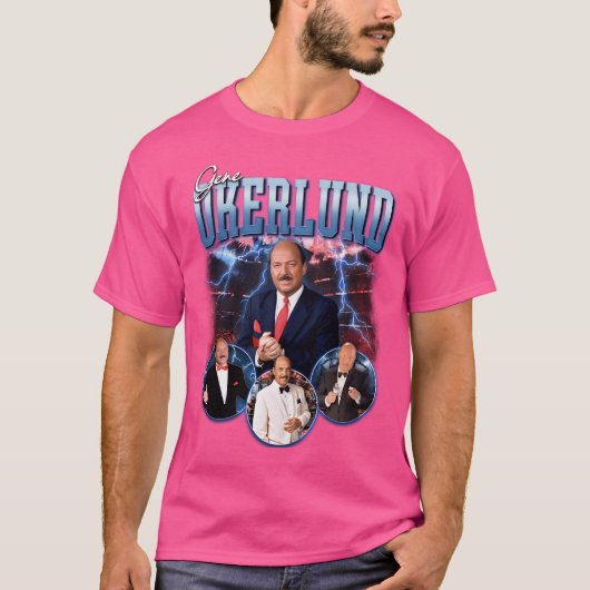 Gene Okerlund T-Shirt (Vorderseite)