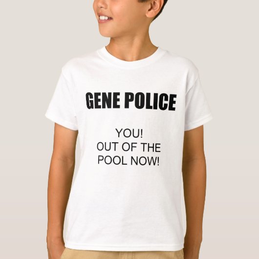 Gene Police T-Shirt (Vorderseite)