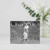 Gene Sarazen, 1922 Postkarte (Stehend Vorderseite)