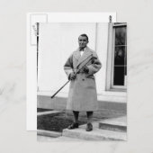 Gene Sarazen, 20. Postkarte (Vorne/Hinten)