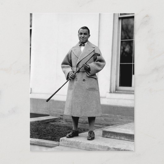 Gene Sarazen, 20. Postkarte (Vorderseite)