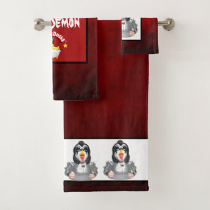 Gene Simmons - KUSS Gummi-Ente Badhandtuch Set