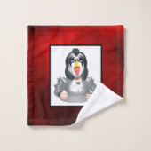 Gene Simmons - KUSS Gummi-Ente Badhandtuch Set (Waschlappen)