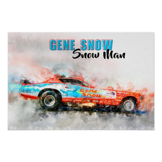 Gene Snow Snowman Poster (Vorderseite)