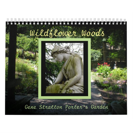 Gene Stratton Porter Historisches Haus und Garten Kalender (Titelbild)