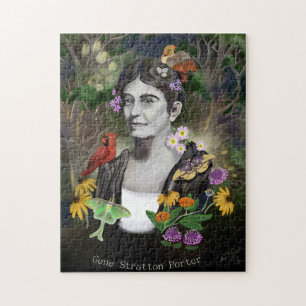Gene Stratton Porter Portrait Puzzle