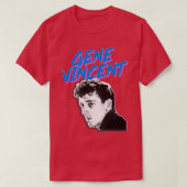 Gene Vincent Retro Graphic Design T-Shirt (Design vorne)
