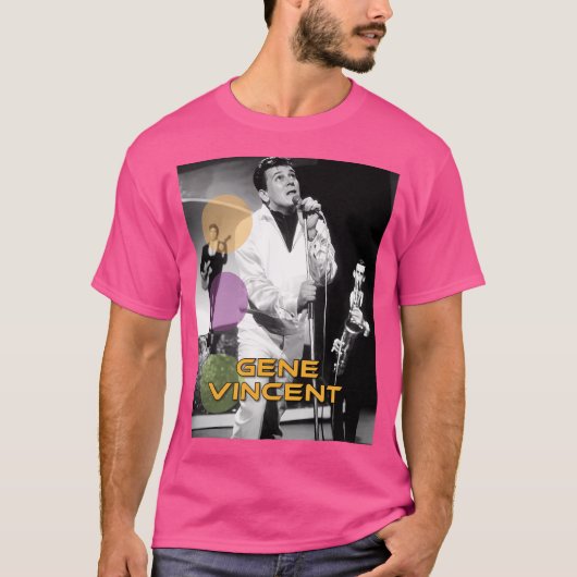 Gene Vincent T-Shirt (Vorderseite)