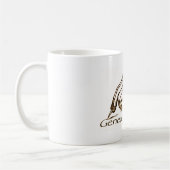 GeneaBloggers Logo-Tasse Kaffeetasse (Links)