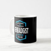 Genealoge | Geschenkideen Kaffeetasse (Vorderseite Links)