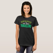 Genealogen sind Zeitreisende T-Shirt (Vorne ganz)