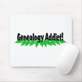 Genealogie Addict Mousepad Mousemat (Mit Mouse)