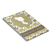 Genealogie-Anmerkungs-Zeitschrift Notizblock (Rechte Seite)