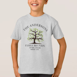 Genealogie der personalisierten Wiedersehen-Überei T-Shirt