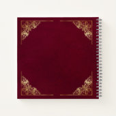 Genealogie der Vintagen Burgunder und Goldene Fami Notizblock (Rückseite)