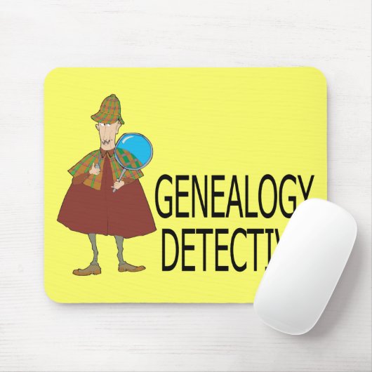 Genealogie-Detektiv Mousepad (Mit Mouse)