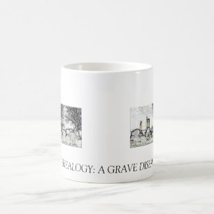 GENEALOGIE:  EINE ERNSTE KRANKHEIT KAFFEETASSE