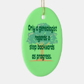 Genealogie-Fortschritts-Verzierung Keramik Ornament (Rechts)