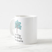 Genealogie ist nicht ein Hobby Kaffeetasse (Vorderseite Links)