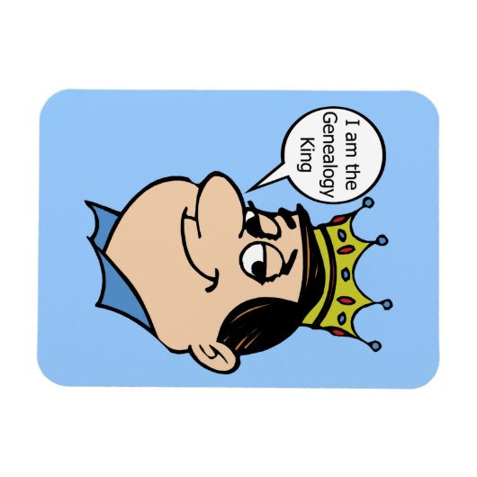 Genealogie King Magnet (Horizontal)