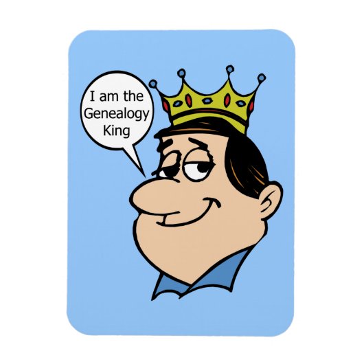Genealogie King Magnet (Vertikal)