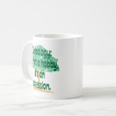 Genealogie-Obsession Kaffeetasse (Vorderseite Links)
