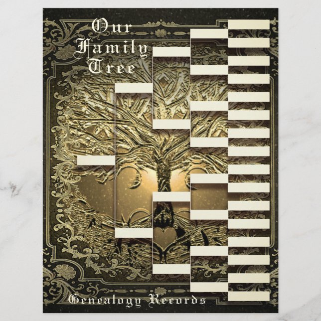 Genealogie Pedigree (Vorderseite)