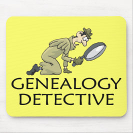 Genealogie-privater Detektiv Mousepad