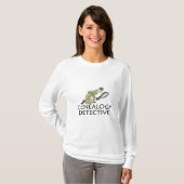 Genealogie-privater Detektiv T-Shirt (Vorne ganz)